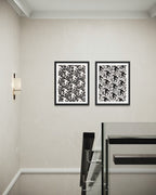 Pattern of Corruption (Diptych, Two Works)
