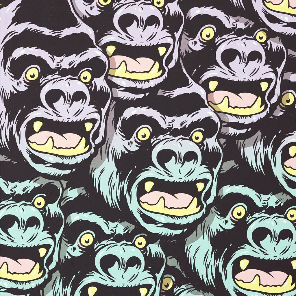 Untitled (Gorilla Heads)