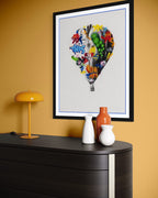 Balloon Etching (Heavily Hand Finished)