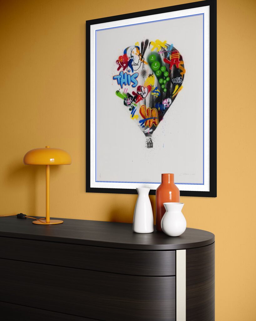 Balloon Etching (Heavily Hand Finished)