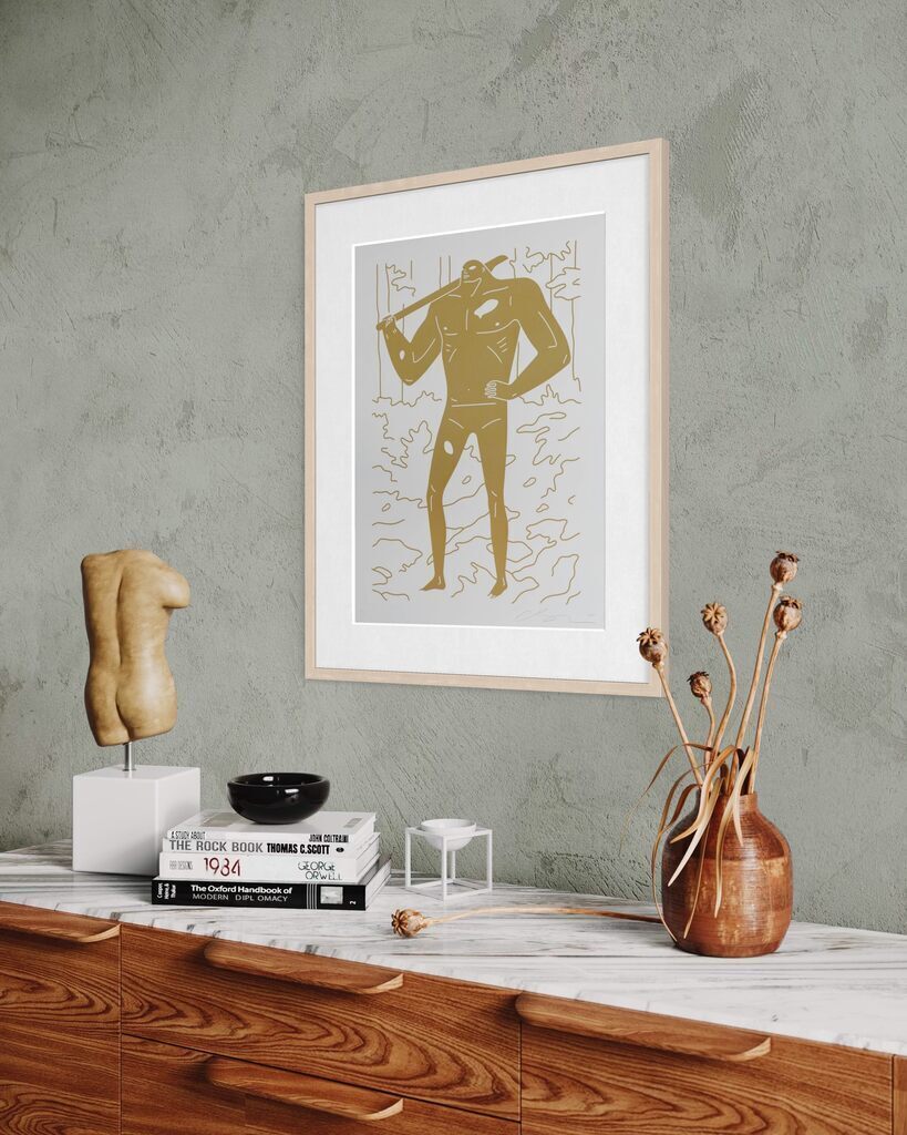 Man in the Forrest (Gold Variant)