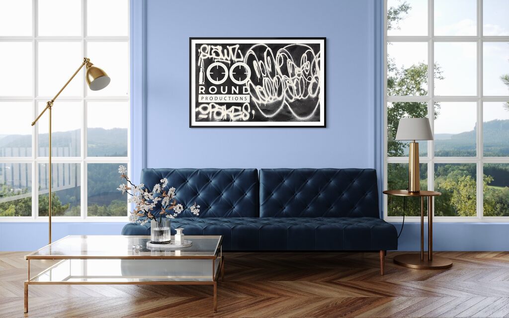 Minutemen XXL (Original Painting on Boxing ring canvas)
