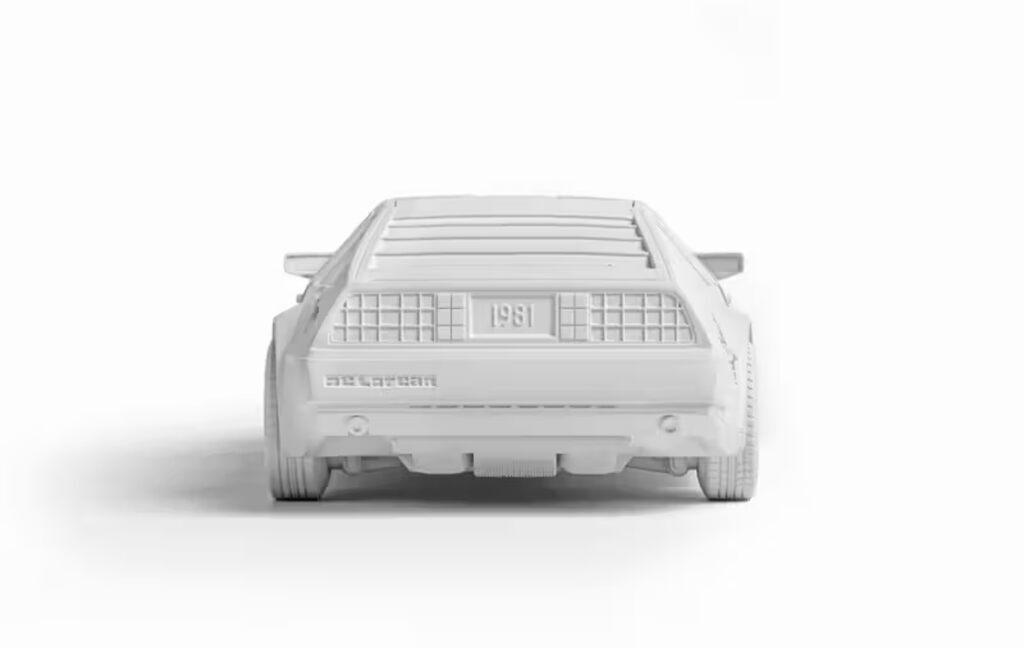 Eroded Delorean