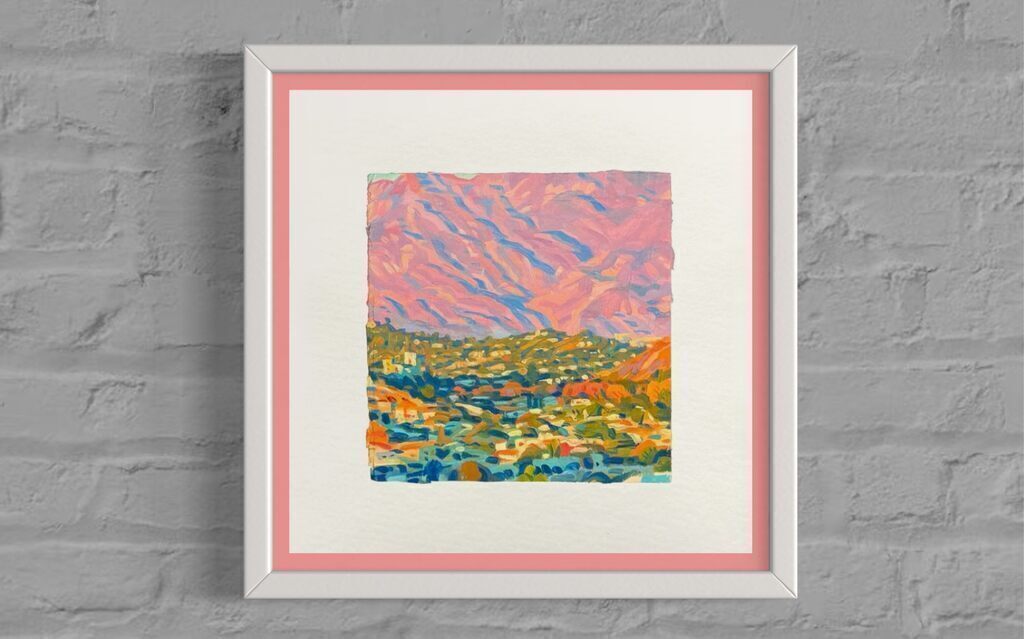 Arroyo Seco Study (Framed)