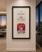 Lean on me / Codeine (Two Mini prints, Basel ‘22, Signed, Framed, Unique)