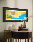 Cote d'Azur Invasion (French Riviera signed Silkscreen)