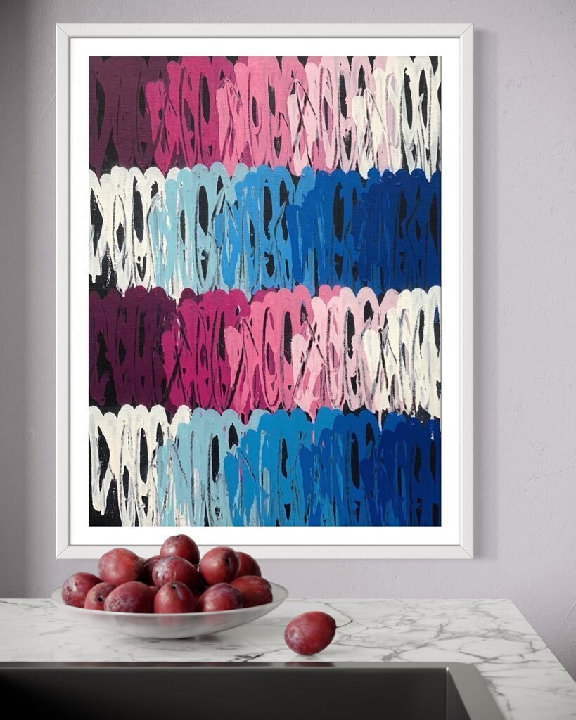 Multi Tags (Original Painting on Canvas)