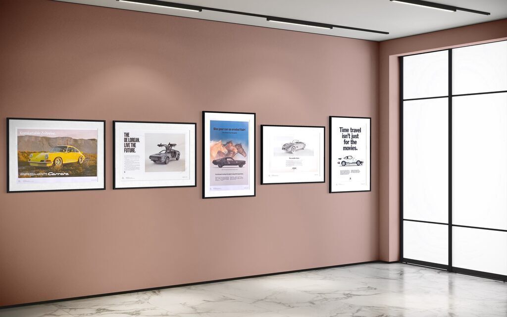 Fictional Advertisements Suite of 5 Works (Signed)