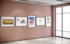 Fictional Advertisements Suite of 5 Works (Signed)
