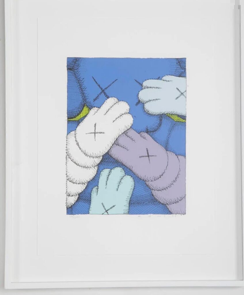Urge (Suite of ten screenprints) Framed