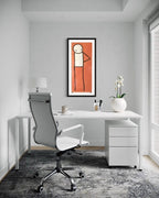 Hip (Orange Variant, Signed & Dated)