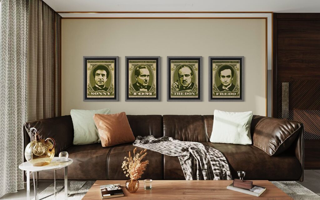 The Godfather suite ( 4, Framed silkscreen prints)