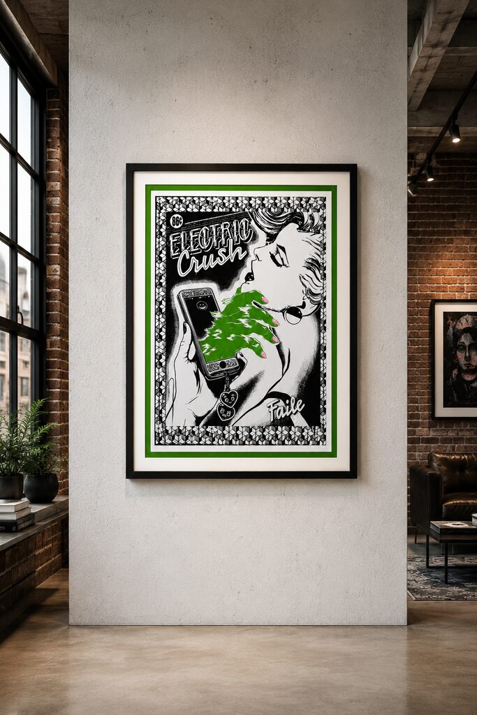 Electric Crush (Green Variant, UNIQUE WORK)
