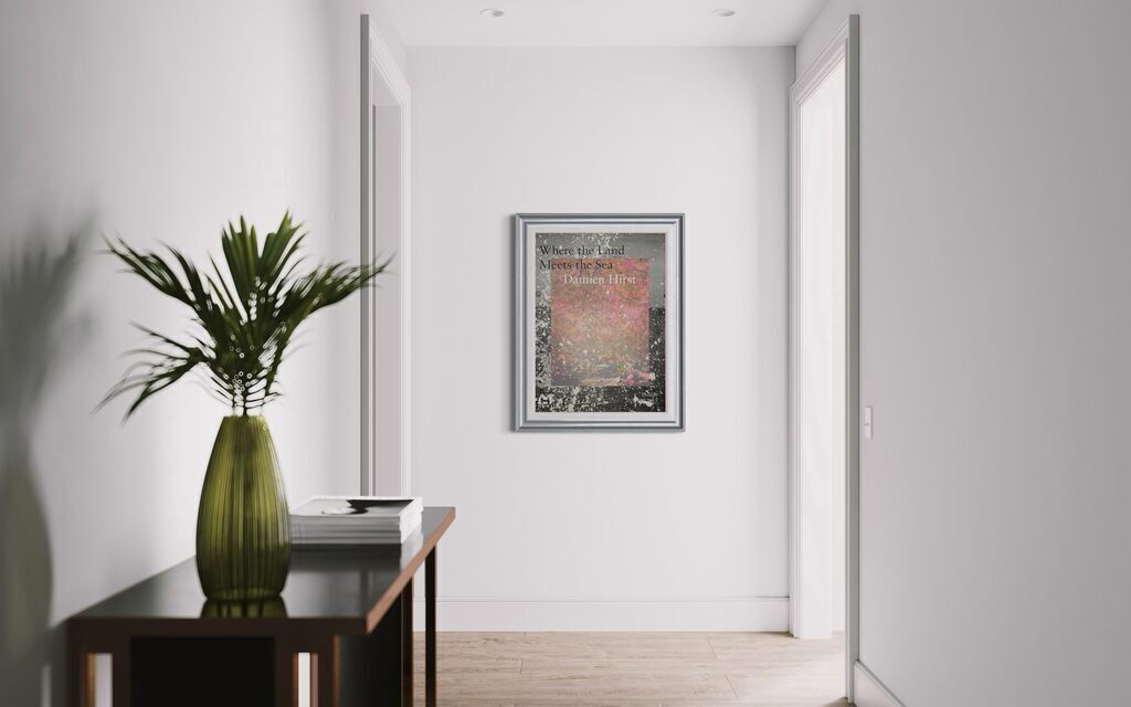 Where the Land Meets the Sea Signed Lithograph (yellow)