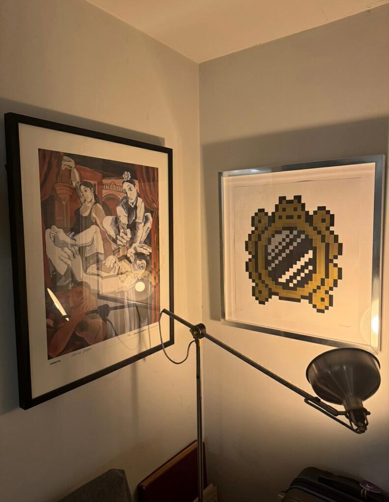 Versailles (rare black variant, professionally framed)