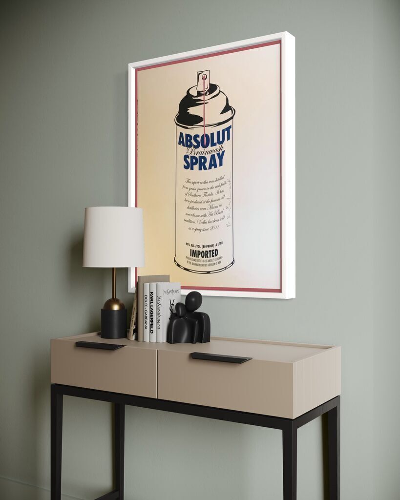 Absolute  Brainwash (UNIQUE, HAND FINISHED, ART BASEL VIP PRINT)