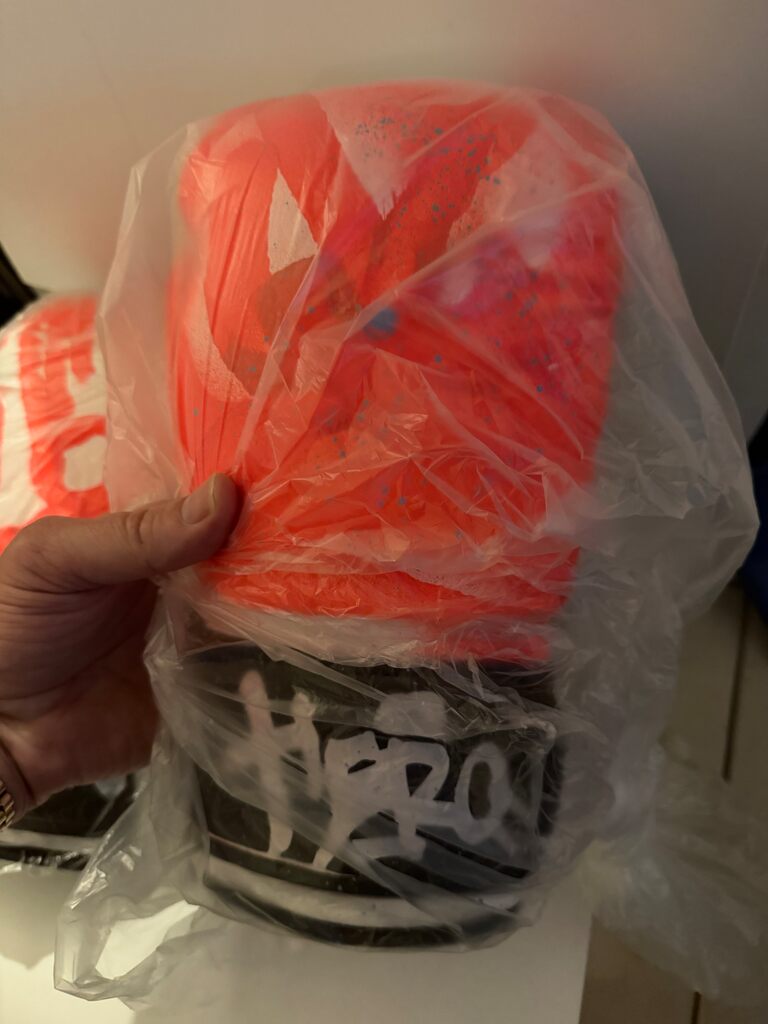 Art Basel Minutemen boxing gloves (Orange, pair)