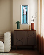 Standing figure (Hand signed, Teal variant)