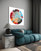 Beautiful Controlling Ornate Mandala 3 Spin Painting (TT3-1)
