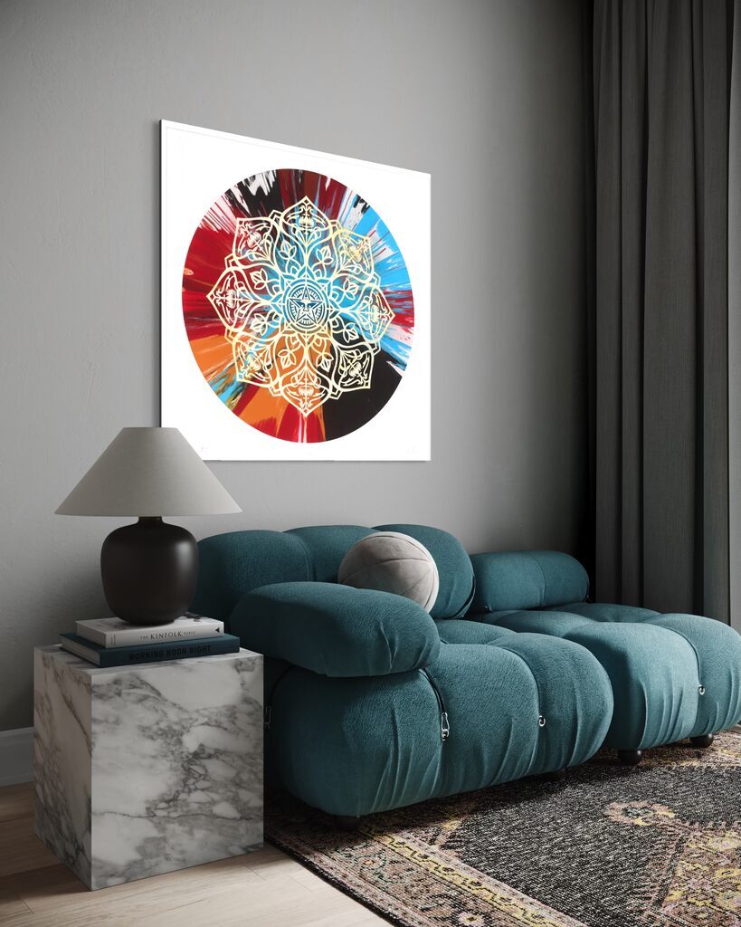 Beautiful Controlling Ornate Mandala 3 Spin Painting (TT3-1)