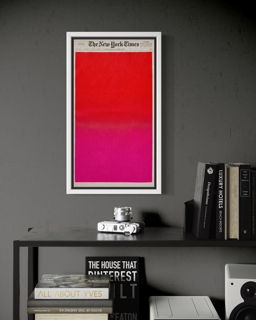Sho Shibuya X Saint Laurent (55 sunrises, stamped print with silkscreened bag)