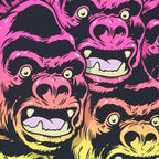 Untitled (Gorilla Heads) Flo Variant