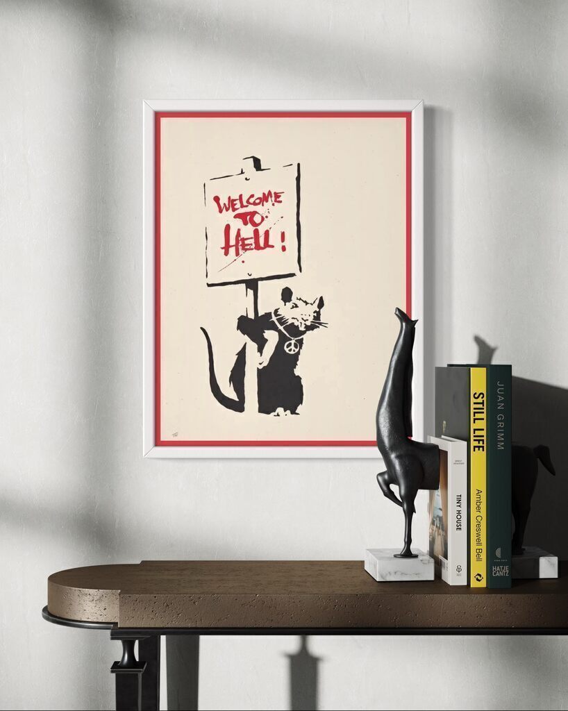Welcome to Hell! (Placard Rat, Red variant)