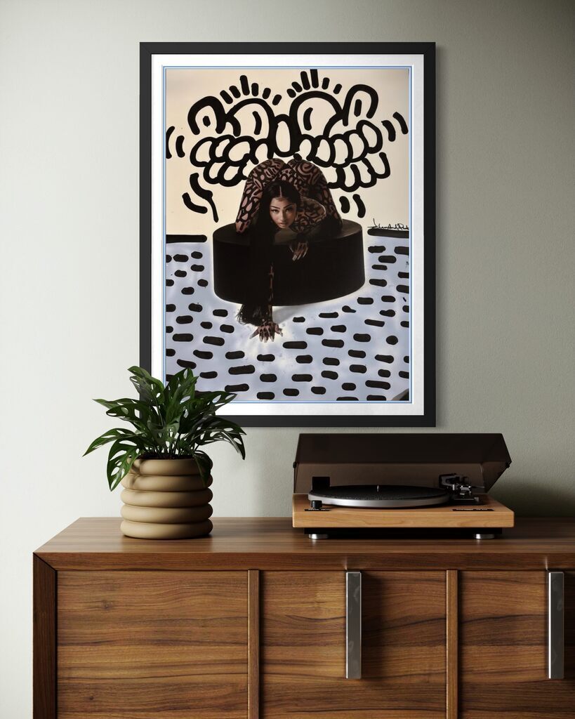 Slawn & Rubi Rose (Unique Painting)
