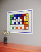 Six Cubes (Blue & Yellow)