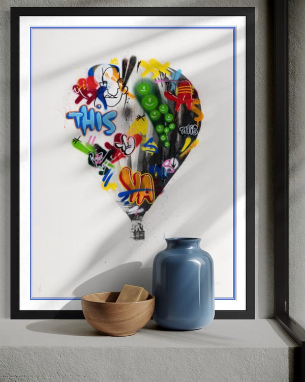 Balloon Etching (Heavily Hand Finished)