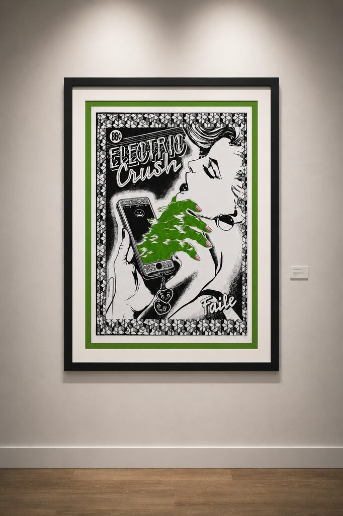 Electric Crush (Green Variant, UNIQUE WORK)