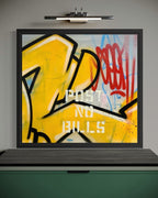 Post No Bills (Wild Style, Red & Yellow Variant)