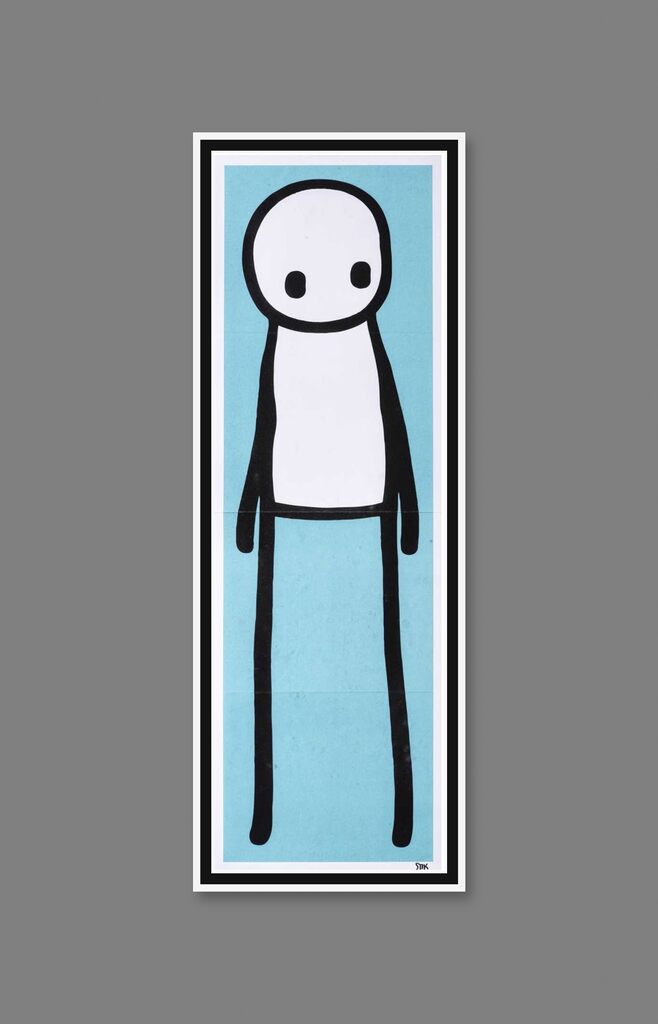 Standing figure (Hand signed, Teal variant)