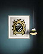 Versailles (rare black variant, professionally framed)