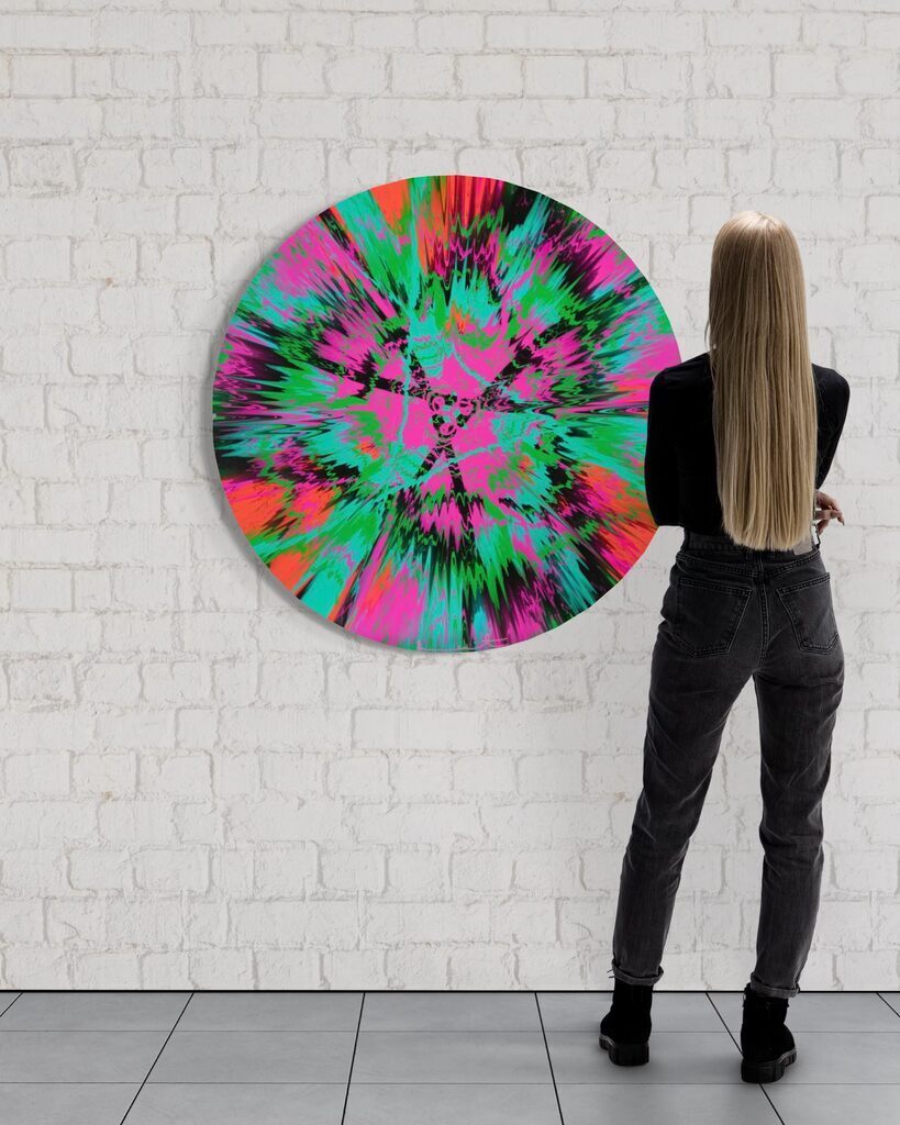 Damien Hirst — Beautiful Galaxy Painting (XL H12-1)
