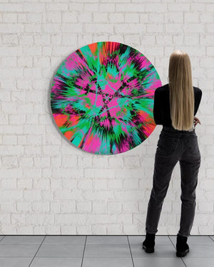 Beautiful, Clearly Unparagoned, Unpretentious Galaxy Painting (XL SIZE H12-1)