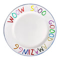 "Woow Sooo Goood Amazingg" Plate