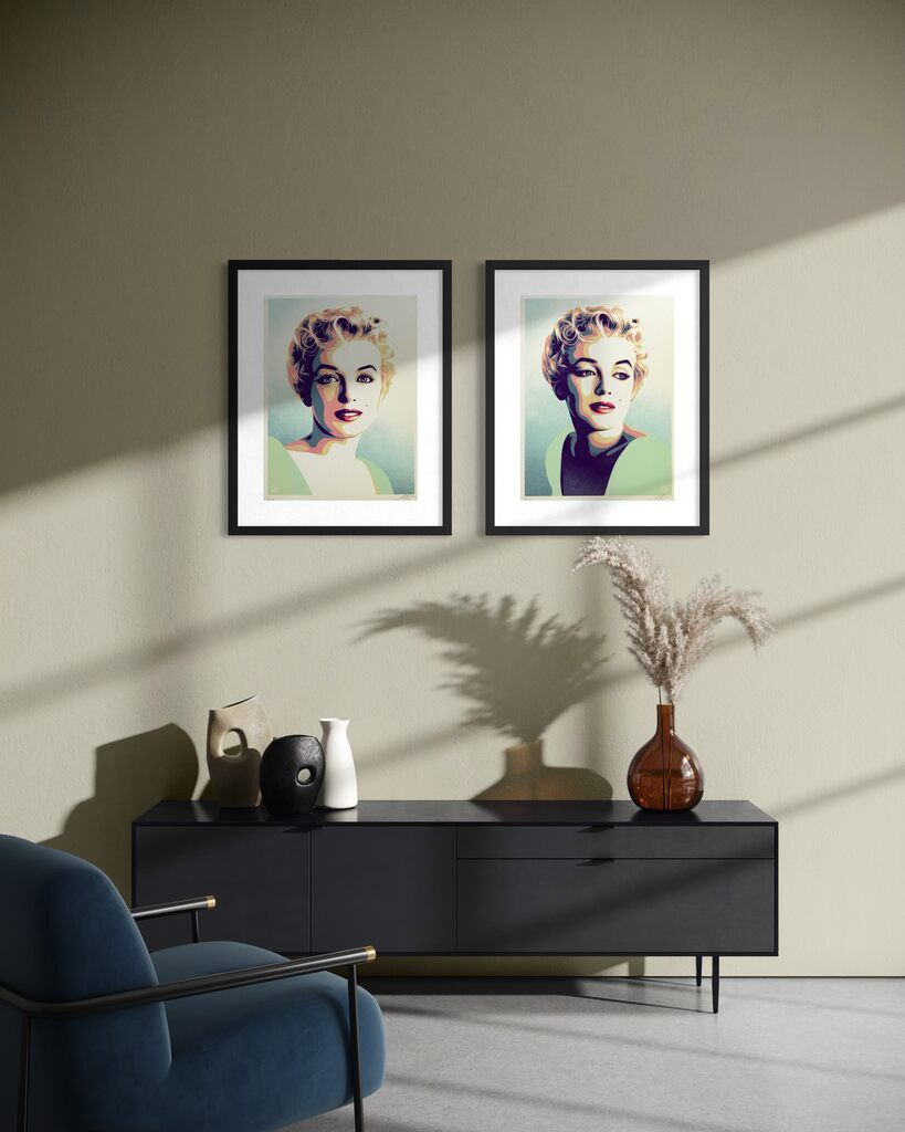 Marilyn Monroe (Sunrise & Sunset, 2 Works)