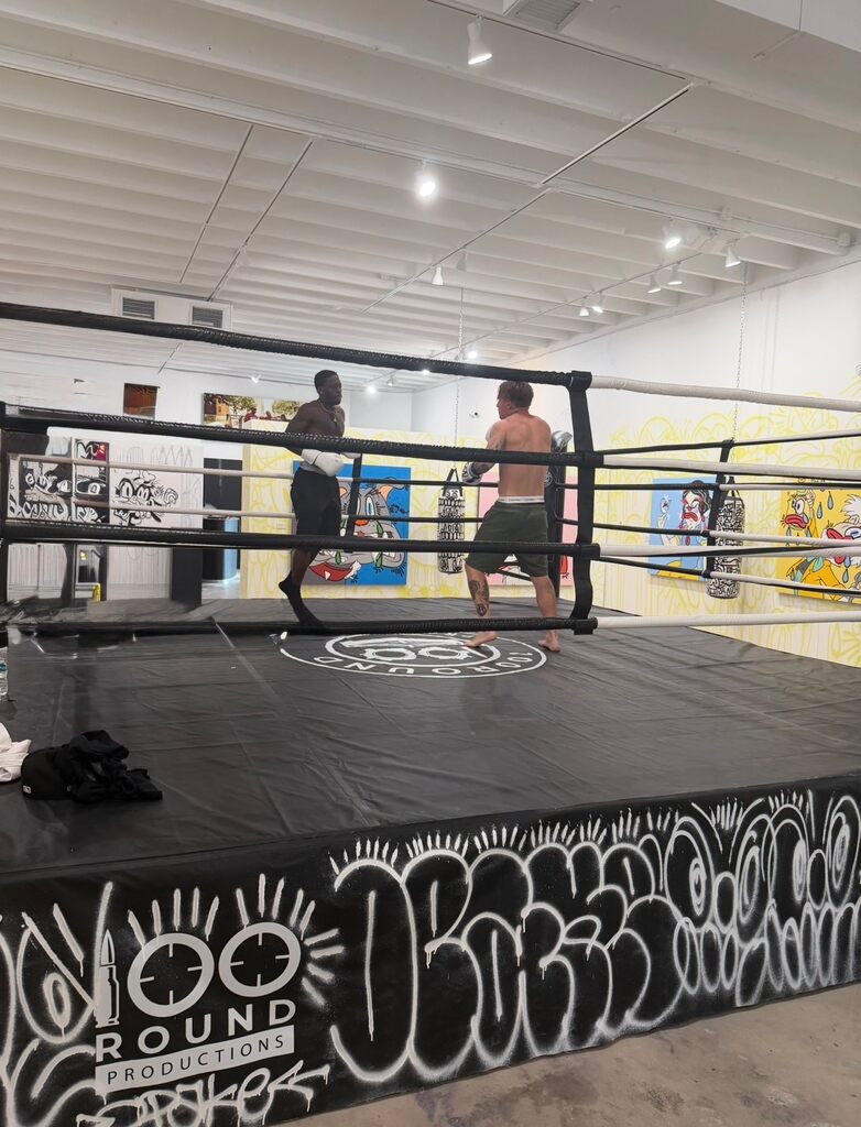 Art Basel Minutemen boxing gloves (Orange, pair)
