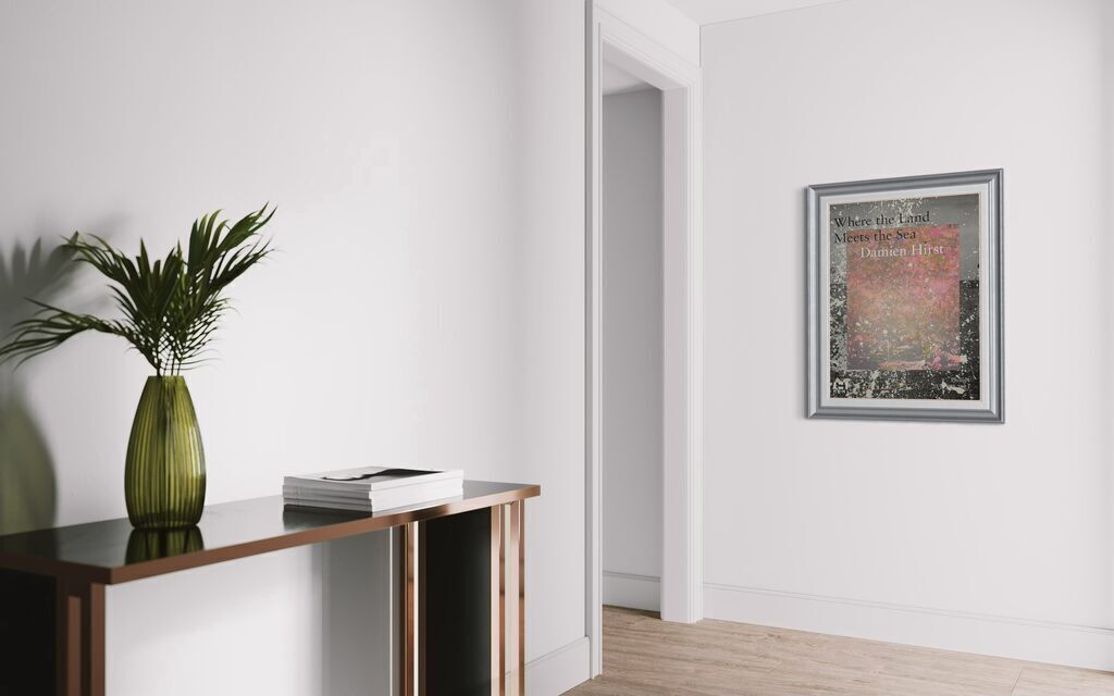 Where the Land Meets the Sea Signed Lithograph (yellow)