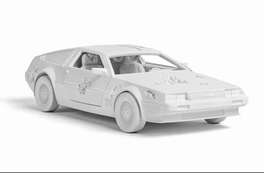 Eroded Delorean
