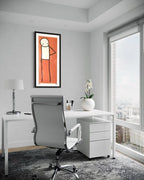 Hip (Orange Variant, Signed & Dated)