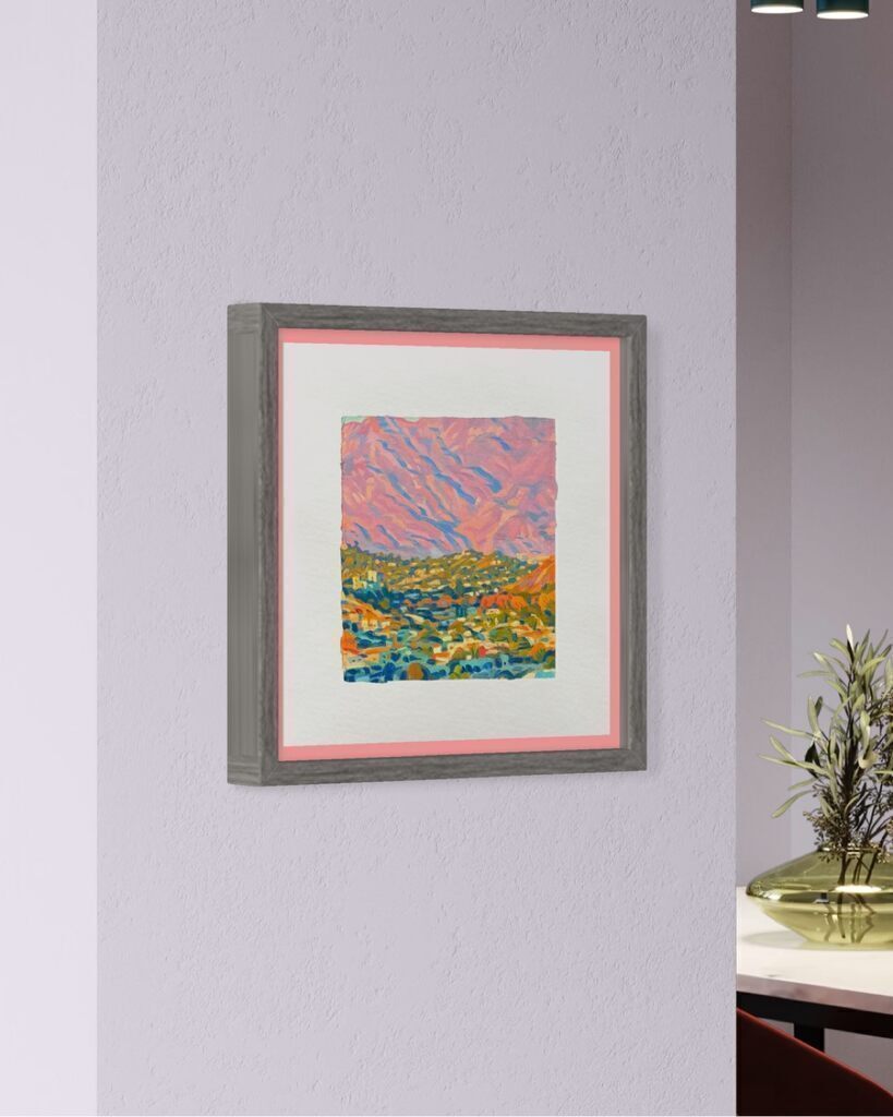 Arroyo Seco Study (Framed)