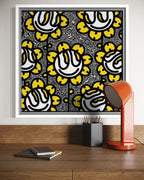 Field of Smiling Sunflowers
