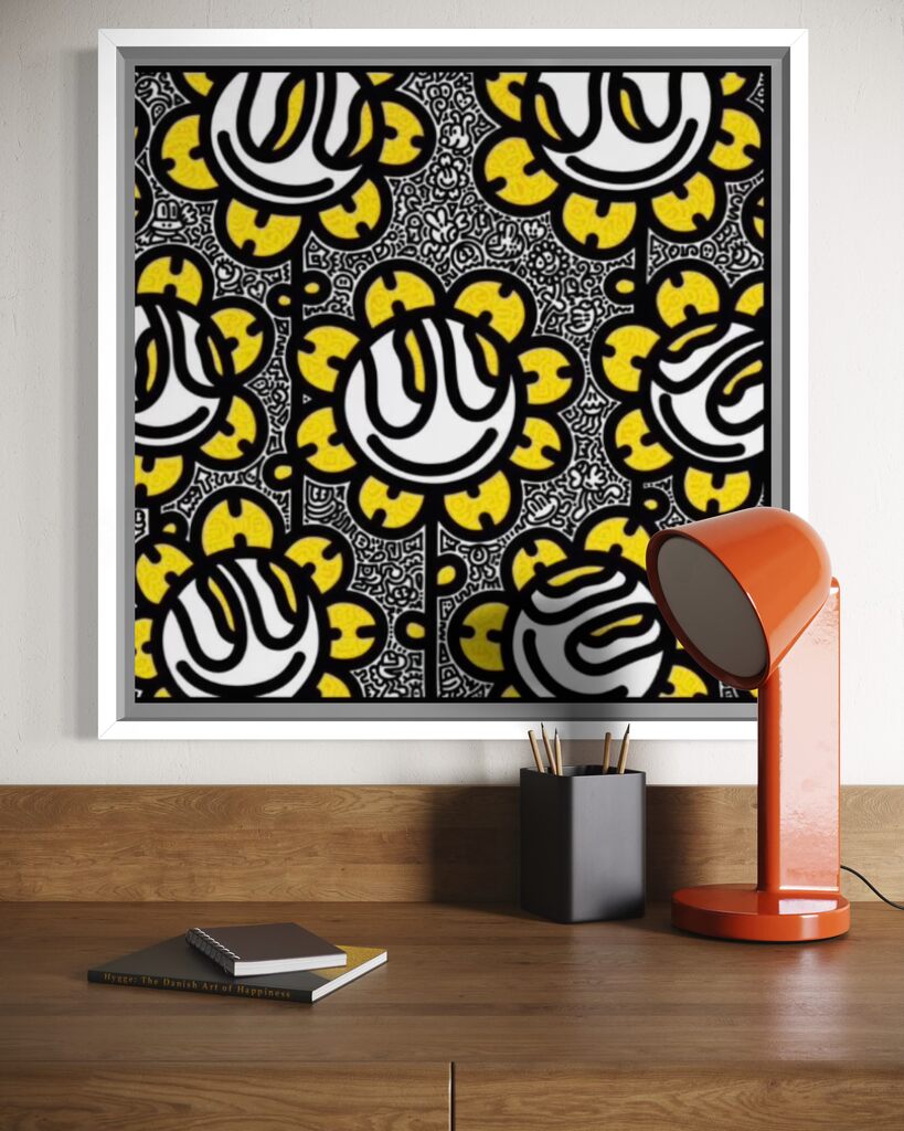 Field of Smiling Sunflowers