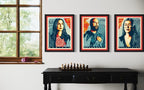 Reframe Triptych (Reenvision, rebirth, reconnect)