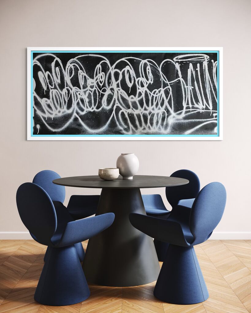 Minutemen (Triple Trouble, Original painting on boxing ring canvas)