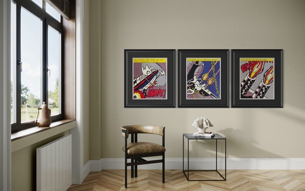 As I Opened Fire (triptych) FIRST EDITION