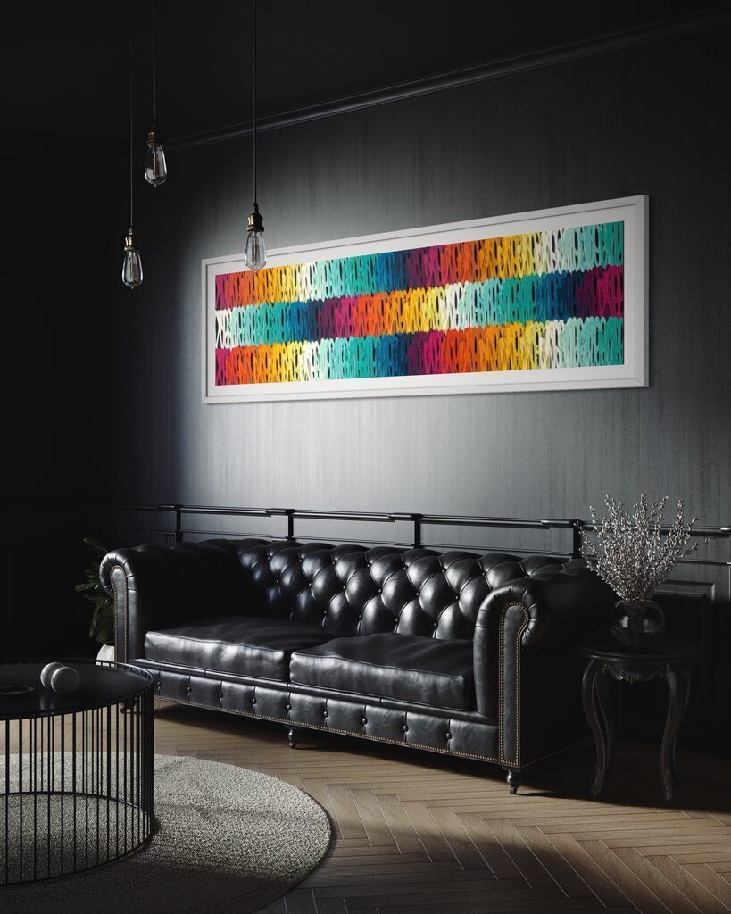 JUMBO Multi Tags (original painting on canvas)