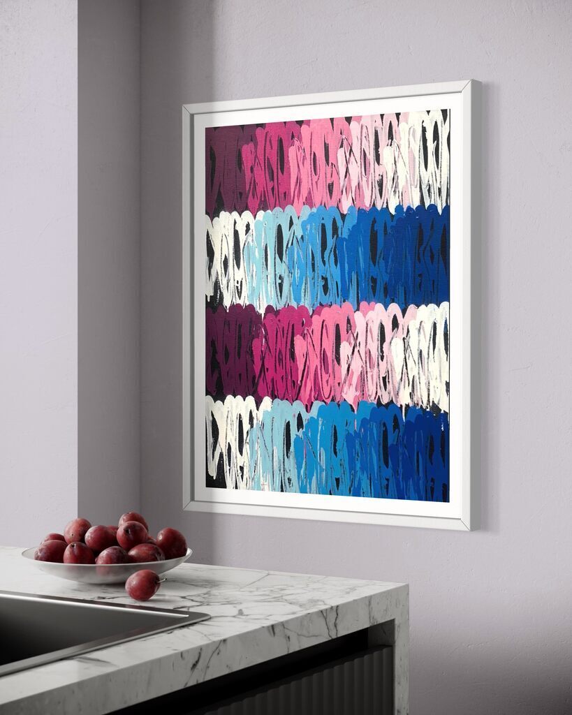 Multi Tags (Original Painting on Canvas)
